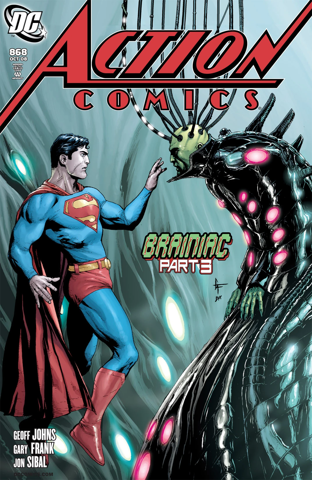 Action Comics #868 (DC, 2008 — Cover A) cover